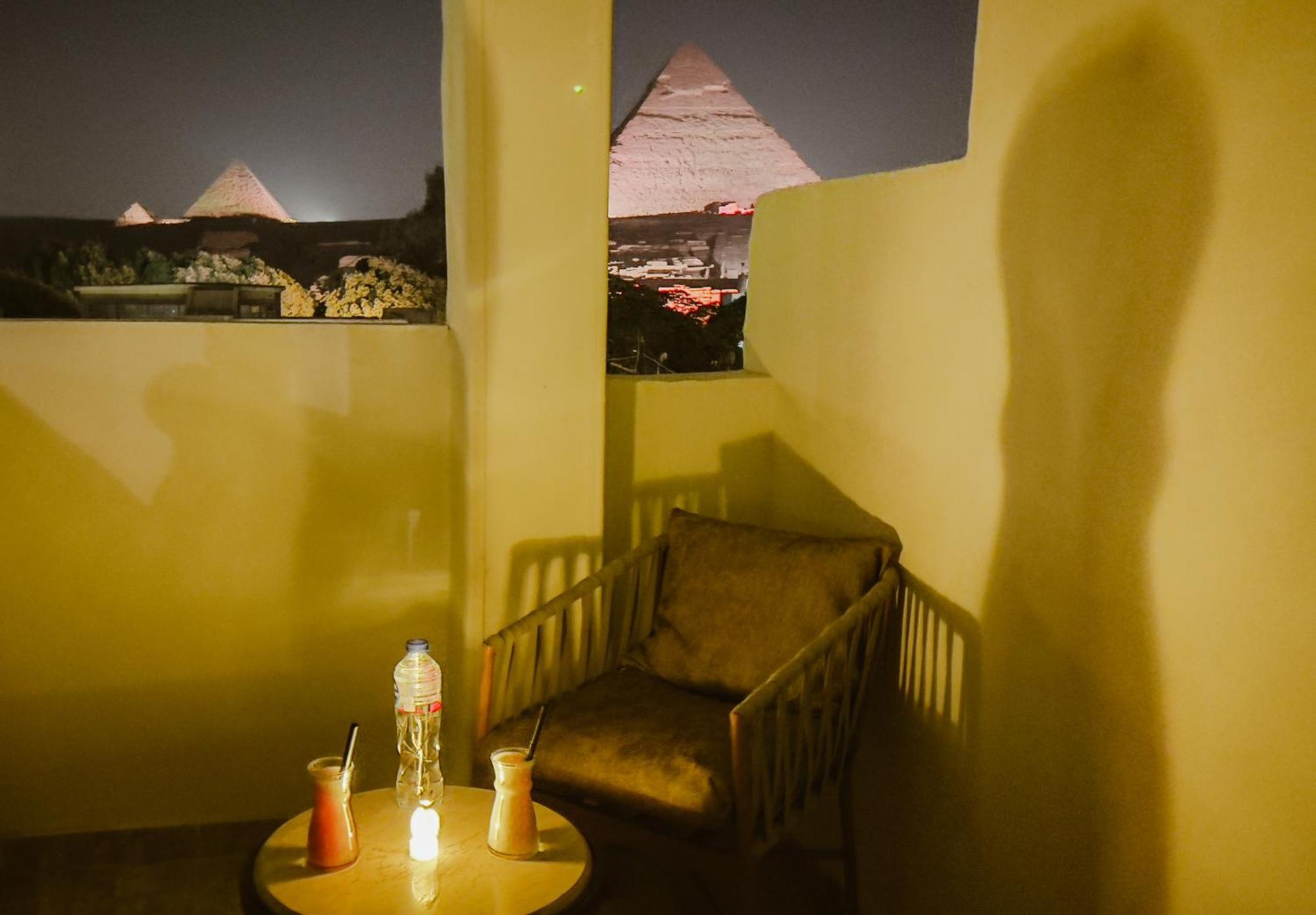 Pyramids Vista Inn Kafrat al Jabal ภายนอก รูปภาพ