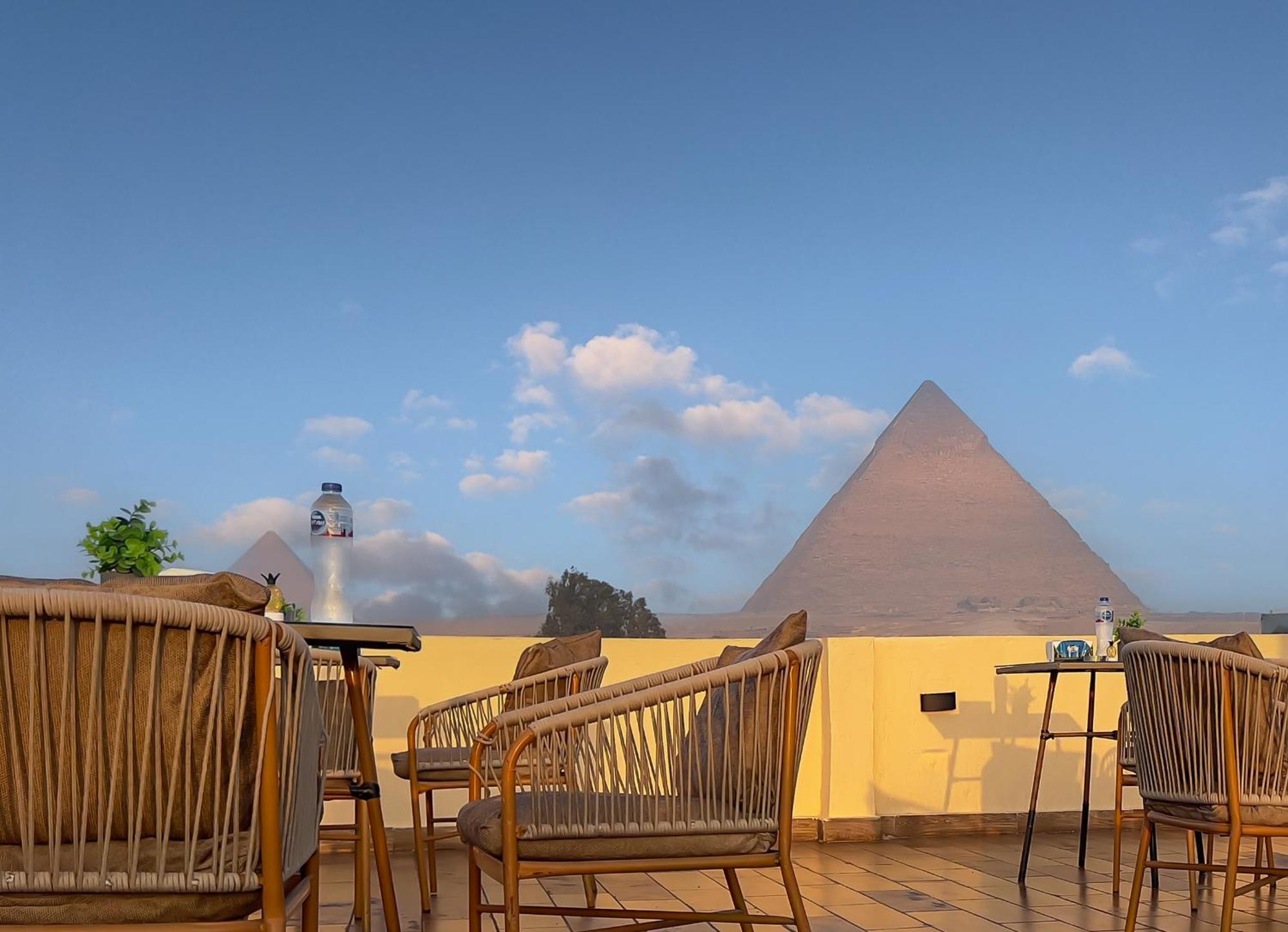 Pyramids Vista Inn Kafrat al Jabal ภายนอก รูปภาพ