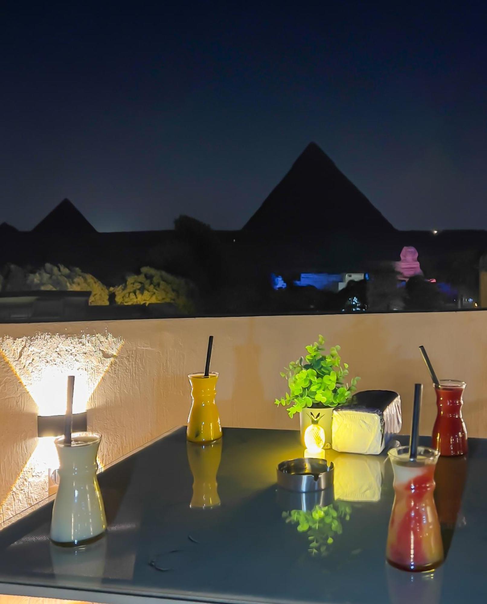 Pyramids Vista Inn Kafrat al Jabal ภายนอก รูปภาพ
