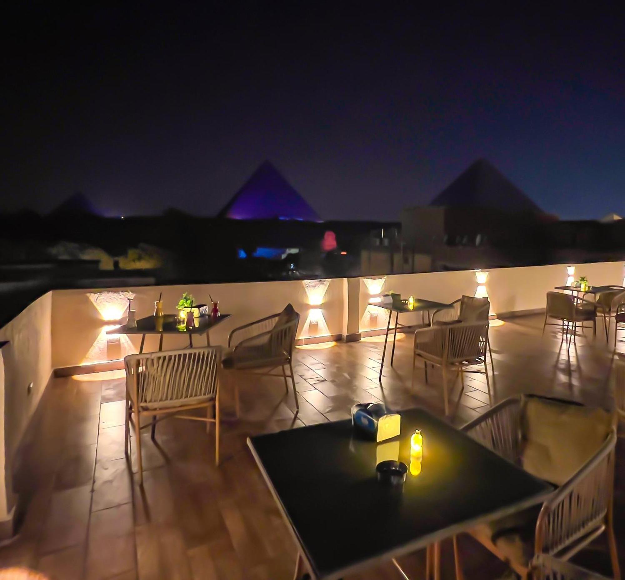 Pyramids Vista Inn Kafrat al Jabal ภายนอก รูปภาพ