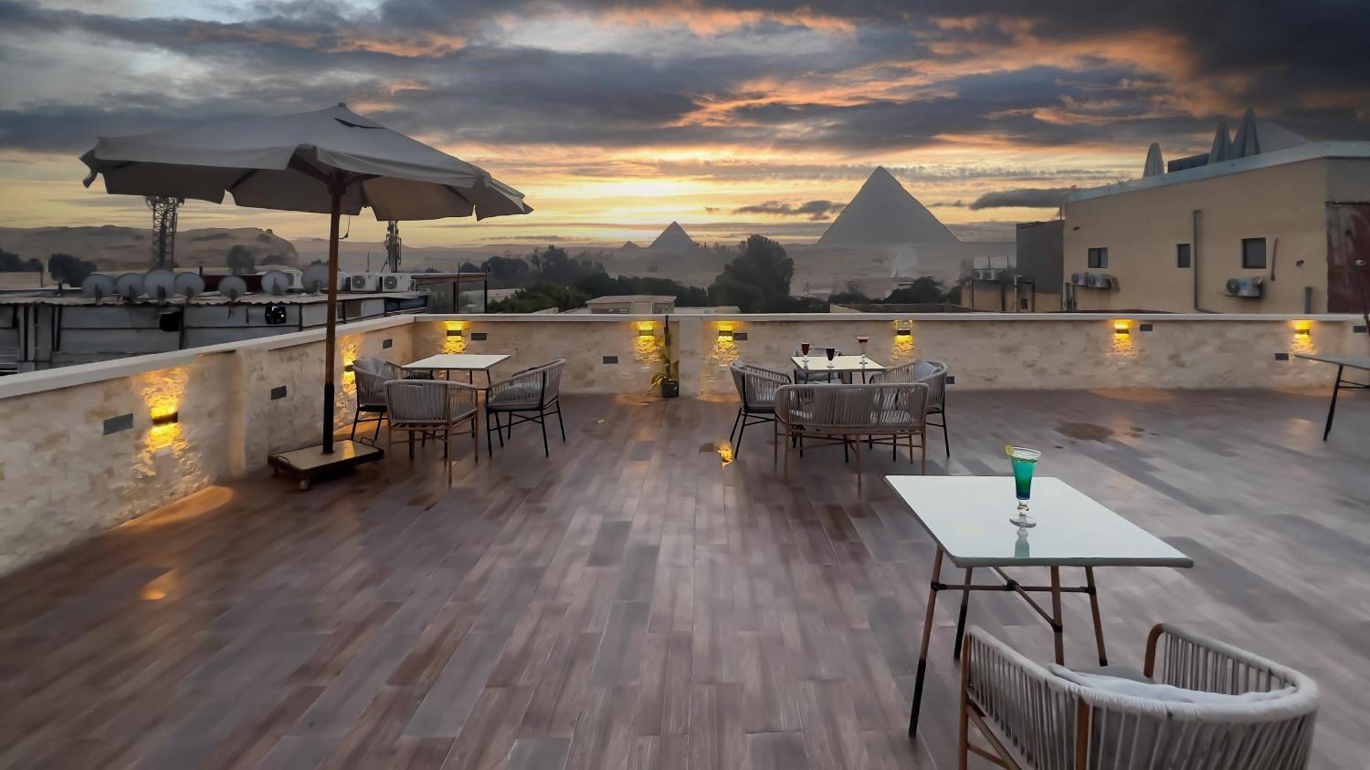 Pyramids Vista Inn Kafrat al Jabal ภายนอก รูปภาพ