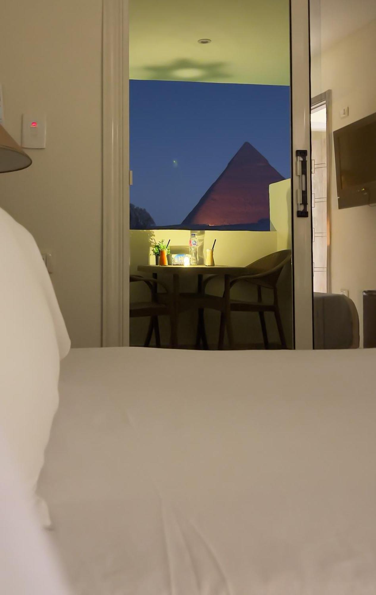 Pyramids Vista Inn Kafrat al Jabal ภายนอก รูปภาพ